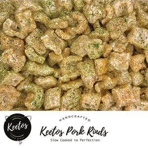 Keetos Pork Rinds - Seaweed (90g)